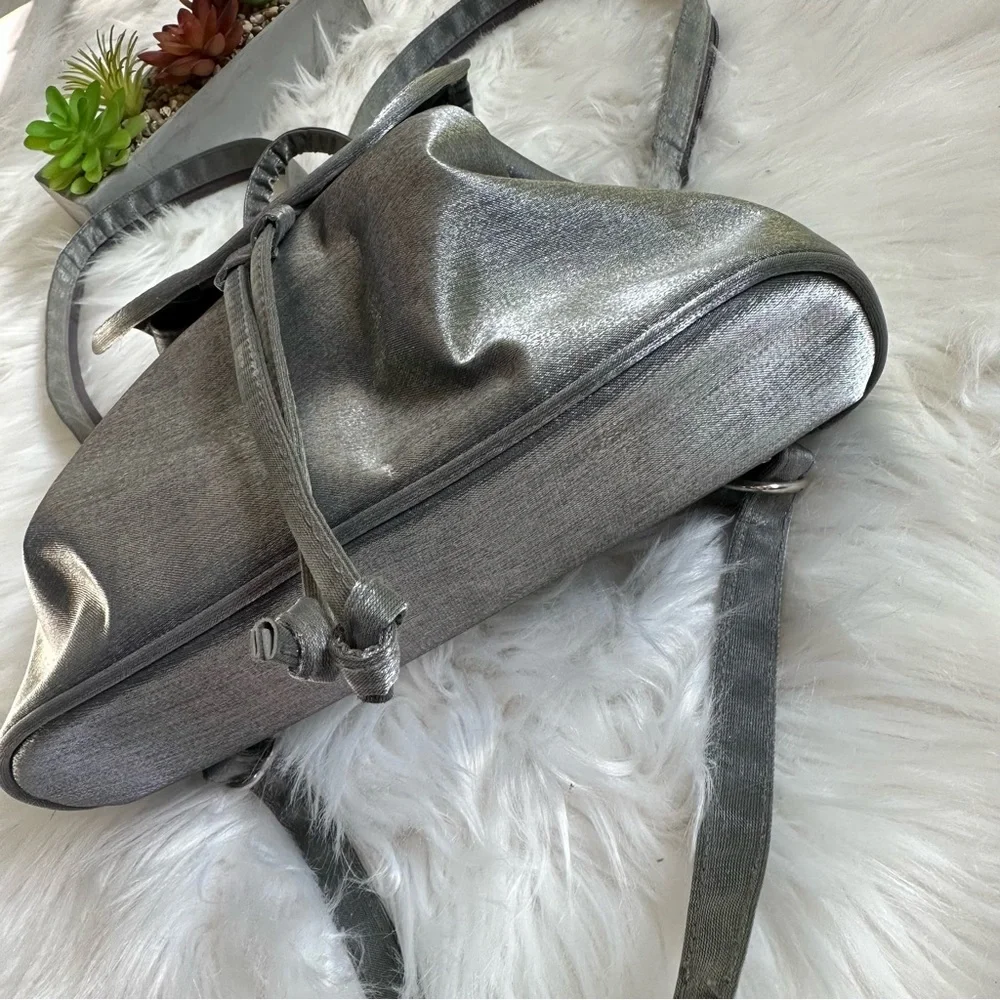 NWOT Montana Silver Flap Mini Backpack Shoulder Bag